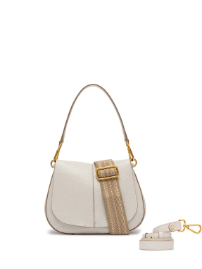 ΓΥΝΑΙΚΕΙΑ ΤΣΑΝΤΑ ΩΜΟΥ HELENA ROUND | Εκρού