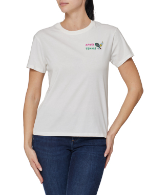 ΓΥΝΑΙΚΕΙΟ T-SHIRT APRES TENNIS | Λευκό M