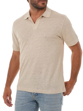 ΑΝΔΡΙΚΗ POLO ΜΠΛΟΥΖΑ | Μπεζ XXL