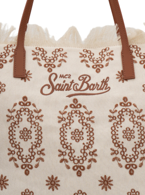 ΤΣΑΝΤΑ ΩΜΟΥ CITY BAG FRINGE | Εκρού