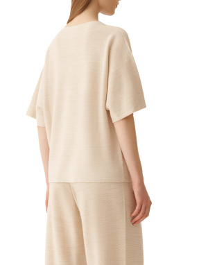 ΓΥΝΑΙΚΕΙΑ ΚΟΝΤΟΜΑΝΙΚΗ ΜΠΛΟΥΖΑ | Εκρού XS