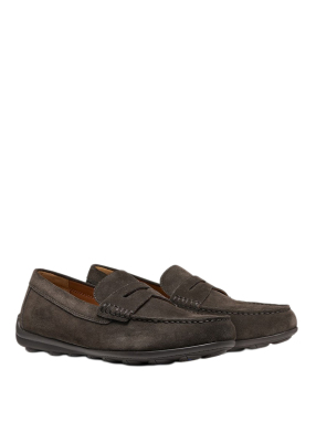 ΑΝΔΡΙΚΑ SUEDE ΜΟΚΑΣΙΝΙΑ SPHERICA EC16 | Καφέ Σκούρο 45