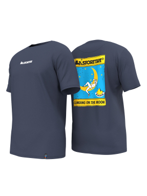 ΑΝΔΡΙΚΟ T-SHIRT MOON CLIMB | Μπλε Σκούρο L