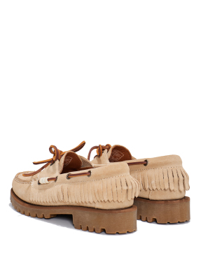 ΓΥΝΑΙΚΕΙΑ LOAFERS RANGER SUEDE FRINGE | Μπεζ  40.5