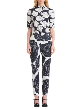 ΓΥΝΑΙΚΕΙΟ CAPRI ΠΑΝΤΕΛΟΝΙ ΜΕ ΤΟ ΜΟΤΙΒΟ CYBELE | Λευκό EU 40