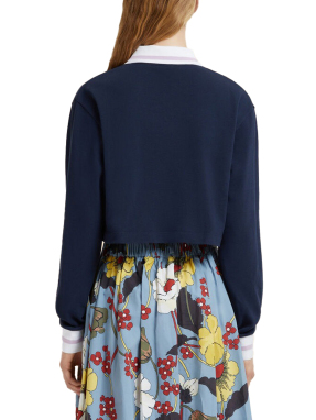 ΓΥΝΑΙΚΕΙΑ ΜΑΚΡΥΜΑΝΙΚΗ ΜΠΛΟΥΖΑ | Μπλε Σκούρο IT 40