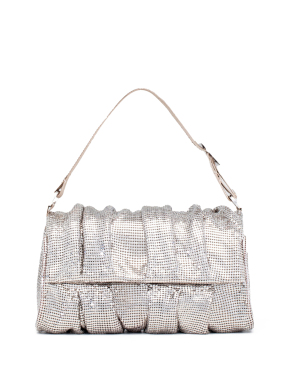 ΓΥΝΑΙΚΕΙΑ ΤΣΑΝΤΑ ΧΕΙΡΟΣ  IRIS | Ασημί