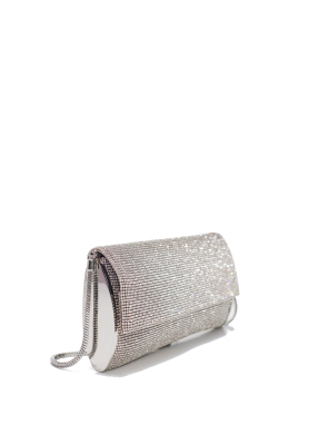 ΓΥΝΑΙΚΕΙΑ ΤΣΑΝΤΑ ΧΙΑΣΤΙ KATE CRYSTAL | Ασημί