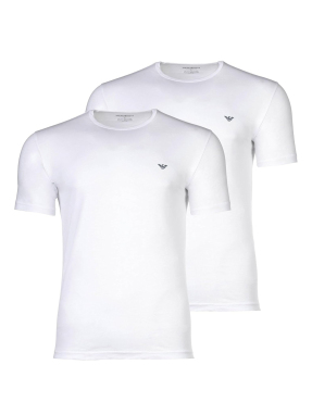 ΑΝΔΡΙΚΑ LOUNGE T-SHIRT 2ΤΜΧ | Λευκό S