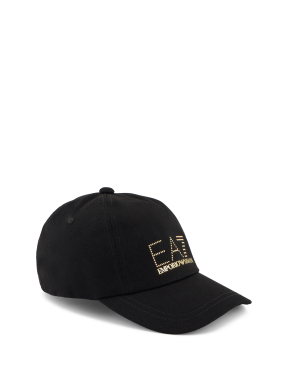 ΓΥΝΑΙΚΕΙΟ ΚΑΠΕΛΟ ΜΕ ΛΟΓΟΤΥΠΟ | Μαύρο ONE SIZE