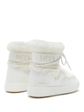 ΜΠΟΤΕΣ ΧΙΟΝΙΟΥ LTRACK LOW FAUX-FUR | Λευκό 37