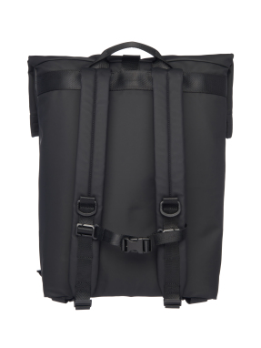 ΑΝΔΡΙΚΟ ROLL-TOP ΣΑΚΙΔΙΟ ΠΛΑΤΗΣ | Μαύρο