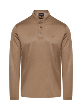 ΑΝΔΡΙΚΗ ΜΑΚΡΥΜΑΝΙΚΗ POLO ΜΠΛΟΥΖΑ | Μπεζ XL