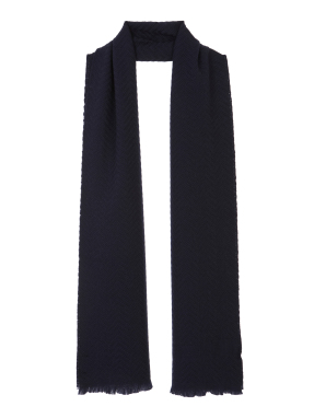 ΑΝΔΡΙΚΟ ΜΑΛΛΙΝΟ ΚΑΣΚΟΛ ΔΙΠΛΗΣ ΟΨΗΣ | Ασπρόμαυρο ONE SIZE