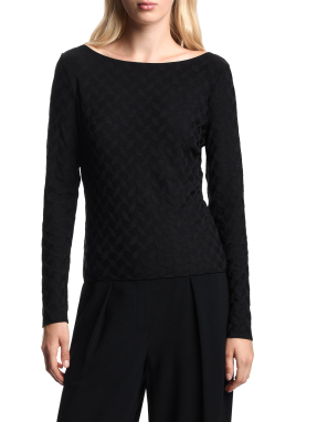 ΓΥΝΑΙΚΕΙΑ ΜΑΚΡΥΜΑΝΙΚΗ ΜΠΛΟΥΖΑ | Μαύρο XL