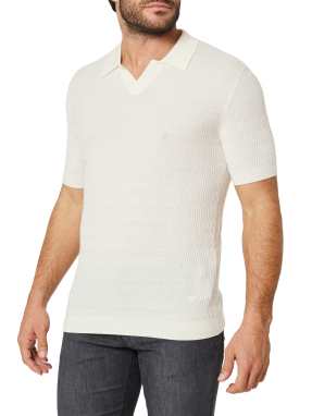 ΑΝΔΡΙΚΗ ΜΑΛΛΙΝΗ POLO ΜΠΛΟΥΖΑ | Εκρού ΧL