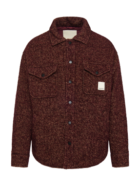 ΑΝΔΡΙΚΟ ΜΑΛΛΙΝΟ JACKET | Κόκκινο L