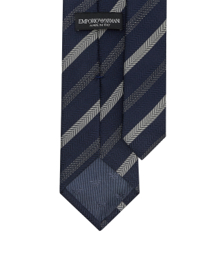 ΑΝΔΡΙΚΗ ΜΕΤΑΞΩΤΗ ΓΡΑΒΑΤΑ | Μπλε Σκούρο ONE SIZE