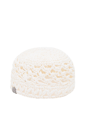 ΓΥΝΑΙΚΕΙΟ ΚΡΟΣΕ ΚΑΠΕΛΟ | Λευκό ONE SIZE