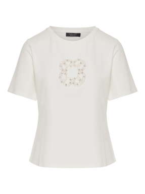 ΓΥΝΑΙΚΕΙΟ T-SHIRT | Εκρού XXL