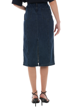 MIDI ΦΟΥΣΤΑ | Μπλε Σκούρο XXXL