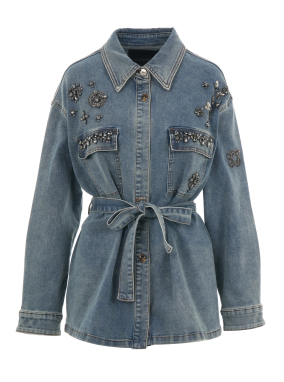 ΓΥΝΑΙΚΕΙΟ DENIM JACKET | Μπλε Σκούρο XXXL