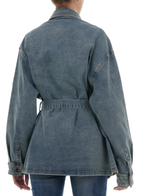 ΓΥΝΑΙΚΕΙΟ DENIM JACKET | Μπλε Σκούρο XXXL