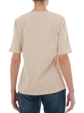 ΓΥΝΑΙΚΕΙΟ T-SHIRT | Μπεζ M