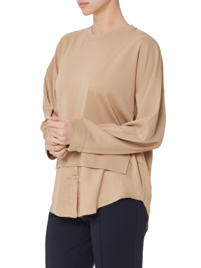 ΓΥΝΑΙΚΕΙΟ ΠΟΥΛΟΒΕΡ | Μπεζ XL