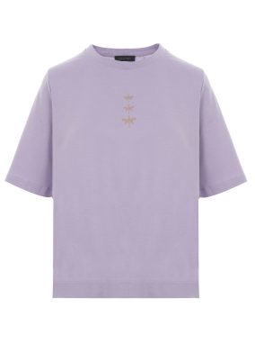 ΓΥΝΑΙΚΕΙΟ T-SHIRT | Μωβ XXL