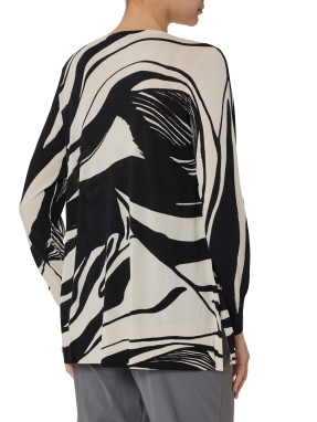 ΓΥΝΑΙΚΕΙΑ ΜΠΛΟΥΖΑ | Ασπρόμαυρο XL