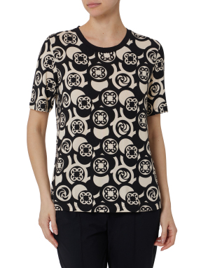 ΓΥΝΑΙΚΕΙΑ ΜΠΛΟΥΖΑ | Ασπρόμαυρο XXL