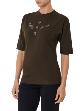 ΓΥΝΑΙΚΕΙΟ T-SHIRT | Λαδί MUSCHIO XXL