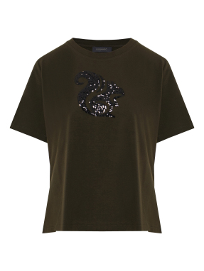 ΓΥΝΑΙΚΕΙΟ T-SHIRT | Λαδί MUSCHIO XXL