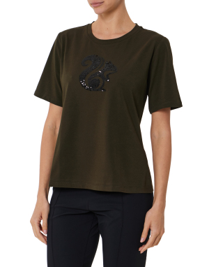 ΓΥΝΑΙΚΕΙΟ T-SHIRT | Λαδί MUSCHIO XXL