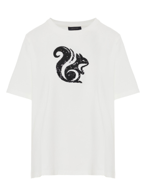 ΓΥΝΑΙΚΕΙΟ T-SHIRT | Εκρού OFF WHITE XXL