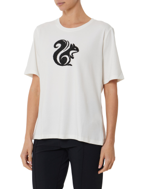 ΓΥΝΑΙΚΕΙΟ T-SHIRT | Εκρού OFF WHITE XXL