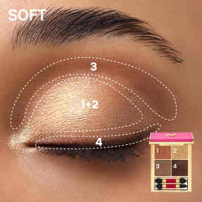 EYECONICA QUAD PALETTE | 01 Bold in Gold
