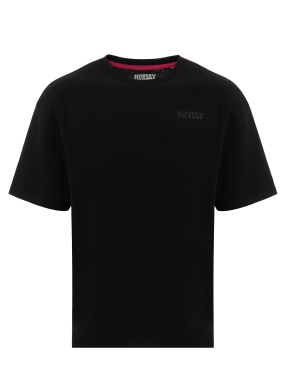 ΑΝΔΡΙΚΟ T-SHIRT BUBBLE BACK PRINT | Μαύρο M