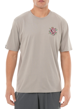 ΑΝΔΡΙΚΟ T-SHIRT TATTOO TRUDY TIGGER | Γκρι M