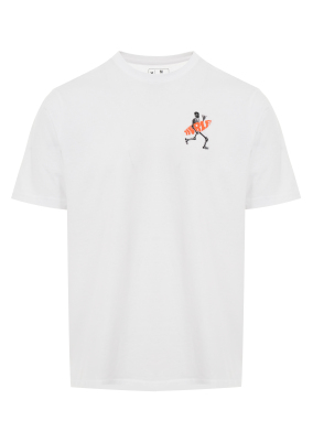 ΑΝΔΡΙΚΟ T-SHIRT PRINTING PRESS FLAMINGUE | Λευκό M