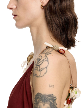 ΓΥΝΑΙΚΕΙΑ ΣΚΟΥΛΑΡΙΚΙΑ LOGO HOOP | Χρυσό ONE SIZE