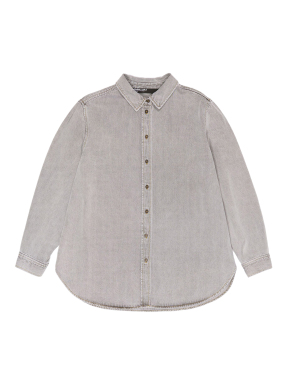 ΓΥΝΑΙΚΕΙΟ DENIM ΠΟΥΚΑΜΙΣΟ | Γκρι S