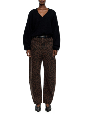 ΓΥΝΑΙΚΕΙΟ DENIM ΠΑΝΤΕΛΟΝΙ | Καφέ EU 38