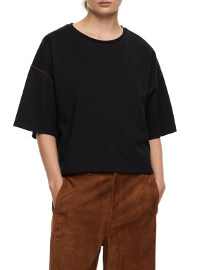 ΓΥΝΑΙΚΕΙΟ T-SHIRT | Μαύρο S