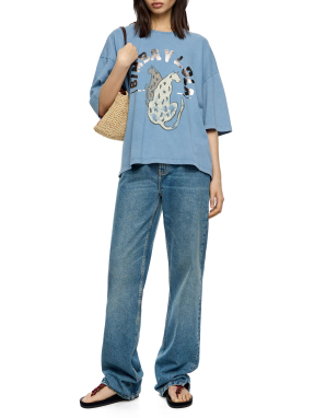 ΓΥΝΑΙΚΕΙΟ T-SHIRT | Γαλάζιο XS