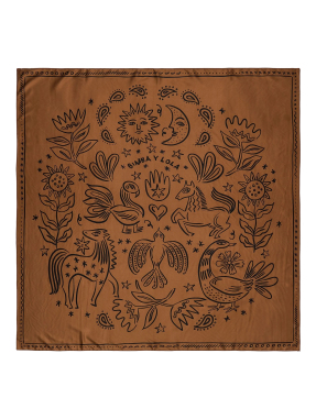 ΓΥΝΑΙΚΕΙΟ ΦΟΥΛΑΡΙ | Καφέ ONE SIZE