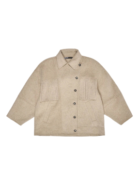 ΓΥΝΑΚΕΙΟ ΠΑΛΤΟ | Μπεζ XS