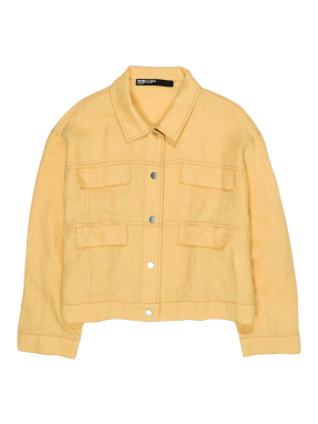 ΓΥΝΑΙΚΕΙΟ JACKET | Κίτρινο S