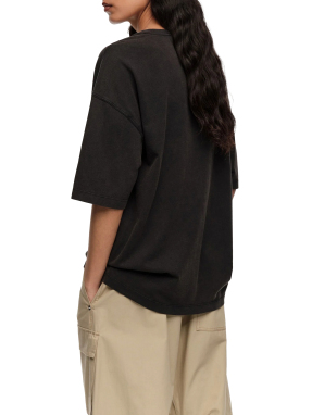 ΓΥΝΑΙΚΕΙΟ T-SHIRT | Μαύρο M